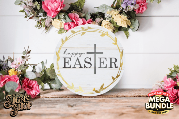 Download Happy Easter Cross - Premium Bundle